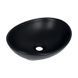 Раковина-чаша Qtap Dove 415x340x140 Matt black QT06116062AMB QT06116062AMB &mdash; фото в Esantehnika