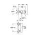 Смеситель для душа Grohe Bau Classic (32867000) 32867000 &mdash; фото в Esantehnika