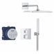 Душова система прихованого монтажу з термостатом Grohe QuickFix Precision Cube Thermostat (34879000) 34879000 &mdash; фото в Esantehnika