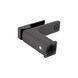 Смеситель для раковины Qtap Gemini (с гигиеническим душем) QTGEM272GMB45692 Gunmetal Black PVD QTGEM272GMB45692 &mdash; фото в Esantehnika