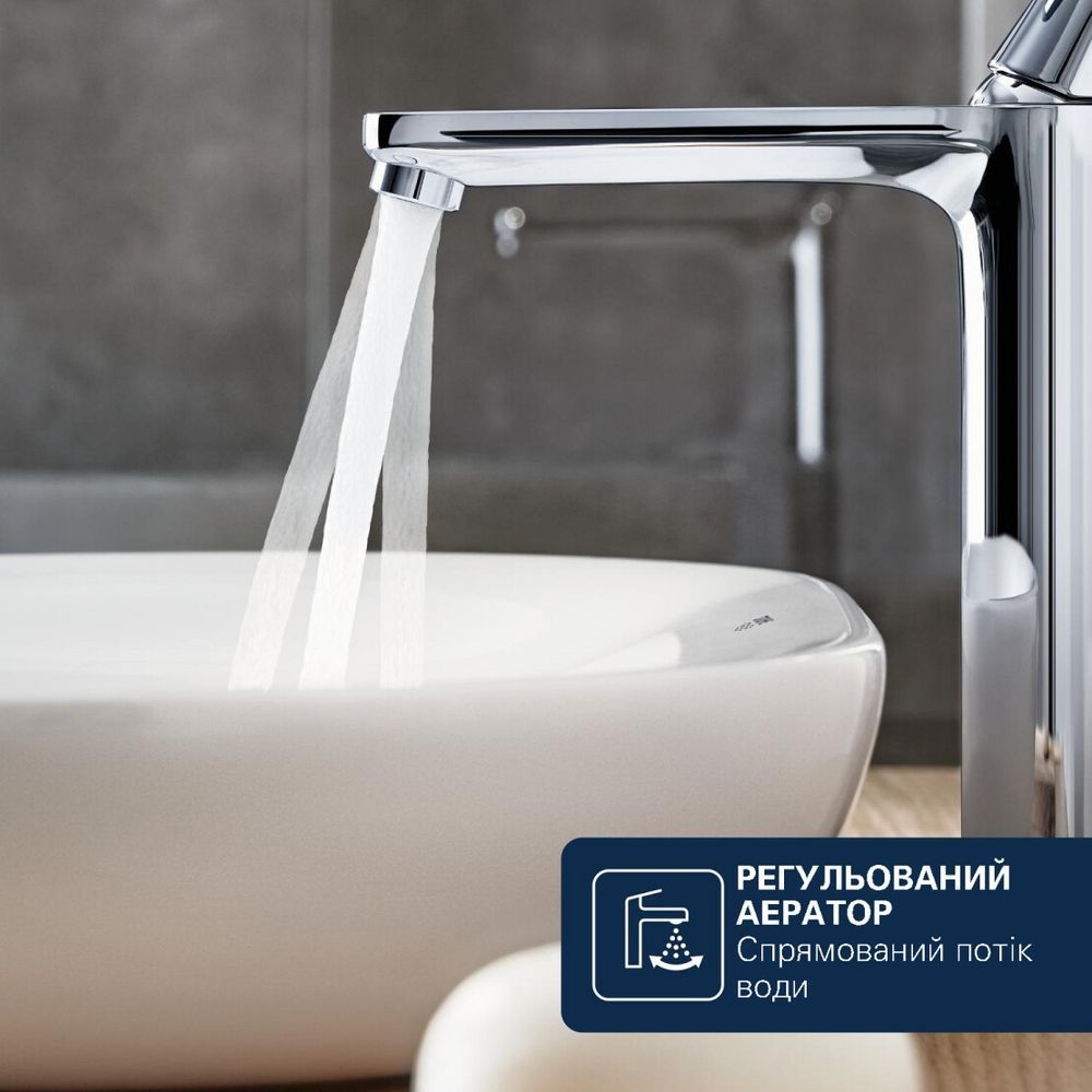 Змішувач на стільницю XL-розміру Grohe QuickFix Dice (1018920000) 1018920000 &mdash; фото в Esantehnika