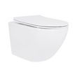 Унітаз підвісний Qtap Jay безободковий Ultra Quiet з сидінням Soft-close QT07335177W