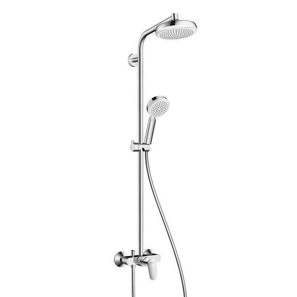 Душевая стойка Hansgrohe Crometta 100 (27266400) 27266400 &mdash; фото в Esantehnika