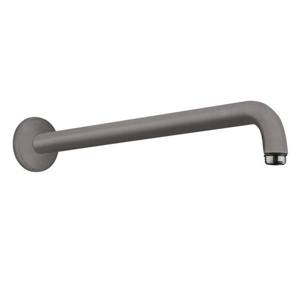Тримач для верхнього душу Hansgrohe 389 см (колір - чорний шліфований хром) 27413340 27413340 &mdash; фото в Esantehnika