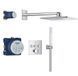 Душевая система скрытого монтажа с термостатом Grohe QuickFix Precision SmartControl (34875000) 34875000 &mdash; фото в Esantehnika