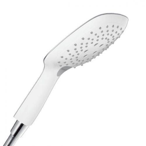 Ручной душ Hansgrohe Raindance Select E 150 3jet, белый/хром (26550400) 26550400 &mdash; фото в Esantehnika