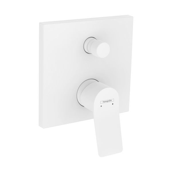 Змішувач для ванни/душу Hansgrohe Vivenis (колір - білий матовий) 75415700 75415700 &mdash; фото в Esantehnika