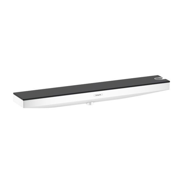 Настінний тримач Porter 500 з полицею правий Hansgrohe Porter E (колір - білий матовий) 26858700 26858700 &mdash; фото в Esantehnika