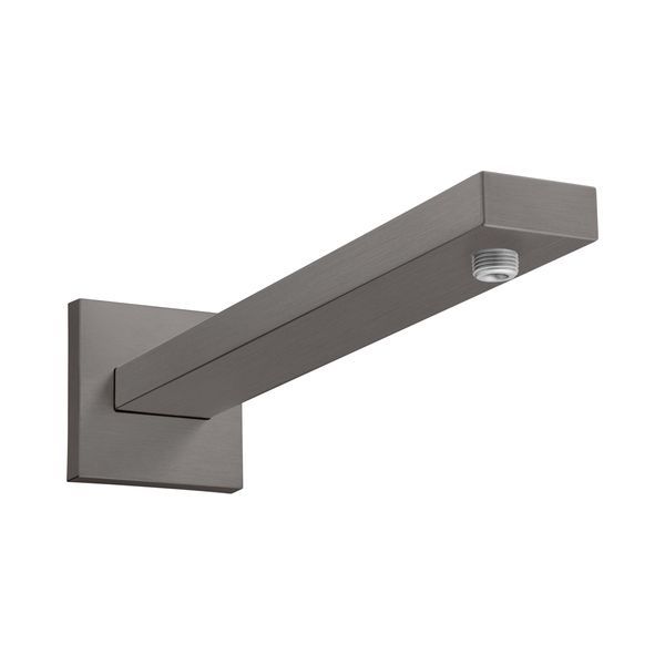 Тримач для верхнього душу Hansgrohe Square 389 мм (колір - чорний шліфований хром) 27694340 27694340 &mdash; фото в Esantehnika
