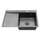 Кухонне миття Kroner Handmade KRP PVD Schwarze-7849RHM (CV025279) CV025279 &mdash; фото в Esantehnika