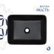 Раковина-чаша Qtap Tern 480х370х135 Matt black QT176069MB QT176069MB &mdash; фото в Esantehnika