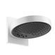 Верхний душ &Oslash; 250 мм Hansgrohe Rainfinity, 3 типа струи (цвет - белый матовый) 26232700 26232700 &mdash; фото в Esantehnika