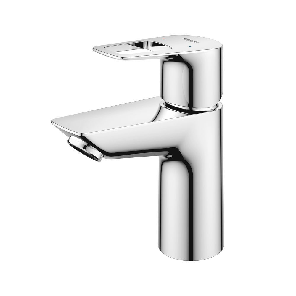 Смеситель для умывальника GROHE BauLoop S-Size однорычажный, без донного клапана, хром (23337001) 23337001 &mdash; фото в Esantehnika