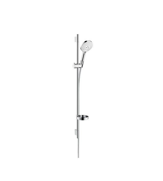 Душевой гарнитур Hansgrohe Raindance Select S 120 3jet со штангой 90 см и мыльницей 26631400 26631400 &mdash; фото в Esantehnika