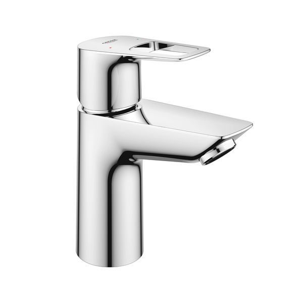 Смеситель для раковины Grohe BauEdge New S-Size (цвет - хром), без донного клапана 23337001 23337001 &mdash; фото в Esantehnika