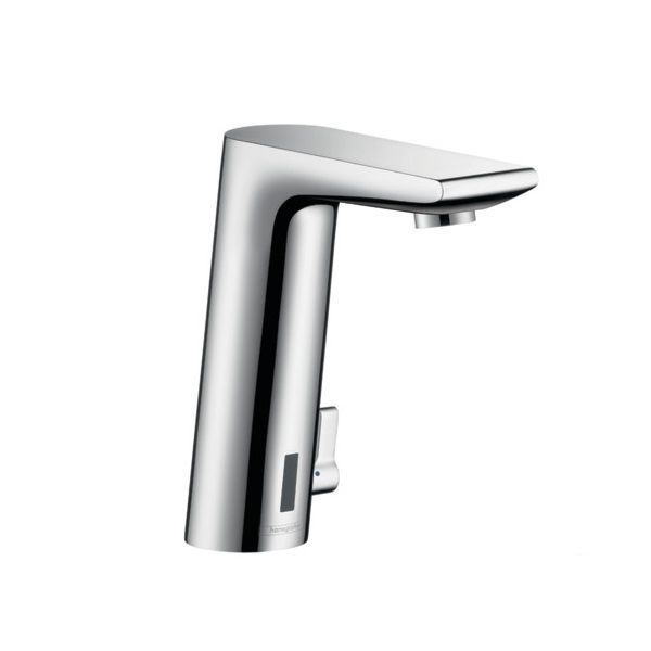 Змішувач для раковини, електронний Hansgrohe Metris S (колір - хром) 31102000 31102000 &mdash; фото в Esantehnika