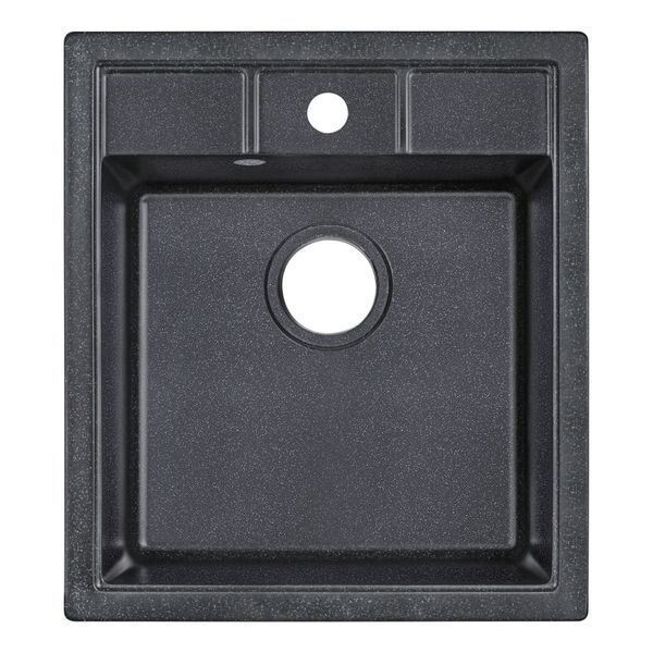 Кухонна мийка Lidz 460х515/200 BLA-03 (LIDZBLA03460515200) LIDZBLA03460515200 &mdash; фото в Esantehnika