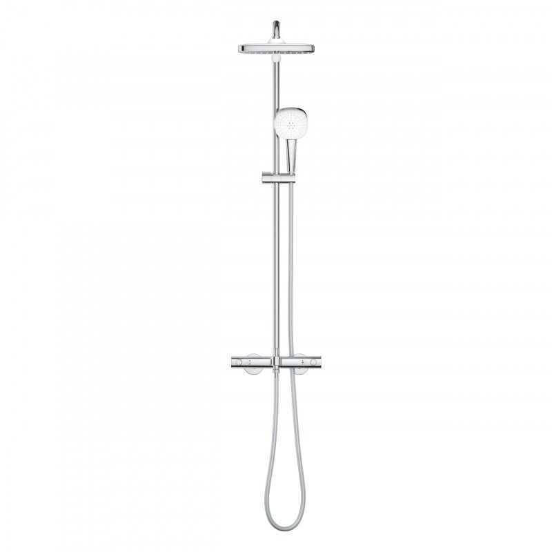 Душова система з термостатом для ванни Grohe Tempesta Cube 250 (26975001) 26975001 &mdash; фото в Esantehnika