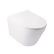 Унитаз подвесной Qtap Swan безободковый Ultra Quiet с сиденьем Soft-close QT16335179W QT16335179W &mdash; фото в Esantehnika