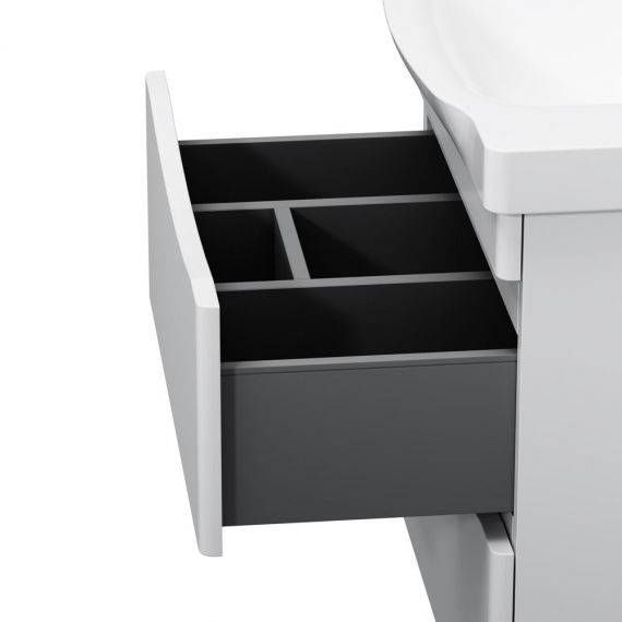 Тумба з умивальником AM.PM Like 65 см білий глянець M80-FHX0652-WC0652-38 M80-FHX0652-WC0652-38 &mdash; фото в Esantehnika