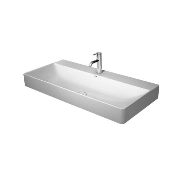 Умивальник підвісний Duravit DuraSquare 100х47 (2353100041) 2353100041 &mdash; фото в Esantehnika