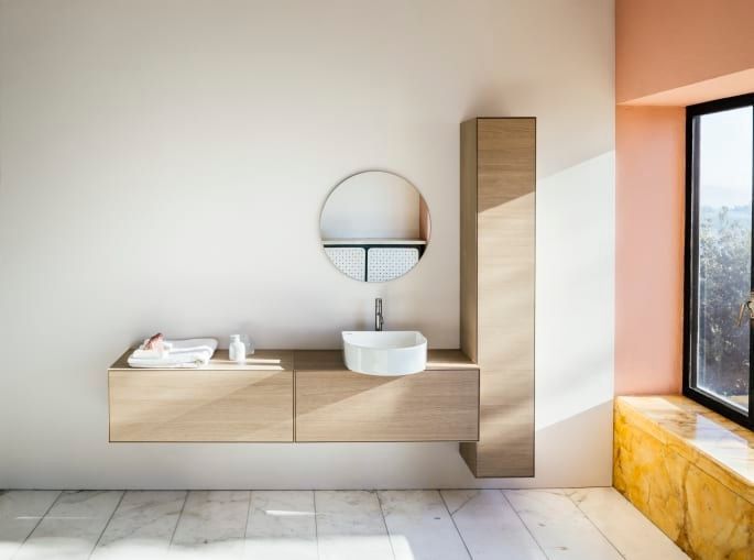Пенал 30 х 30 х h180 Laufen Boutique, дуб світлий H4091311502501 H4091311502501 &mdash; фото в Esantehnika