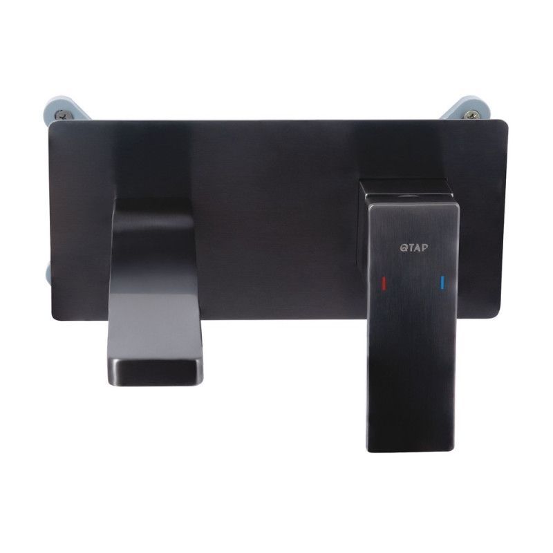Смеситель для раковины Qtap Gemini скрытого монтажа QTGEM273GMB45695 Gunmetal Black PVD QTGEM273GMB45695 &mdash; фото в Esantehnika