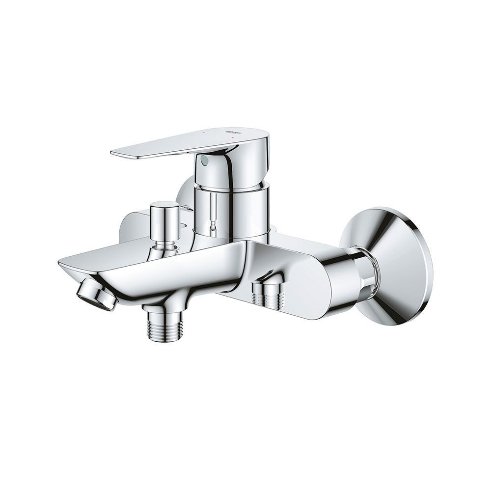 Комплект смесителей для ванной комнаты Grohe QuickFix Start Edge ColdStart (цвет - хром) UA202501SE UA202501SE &mdash; фото в Esantehnika