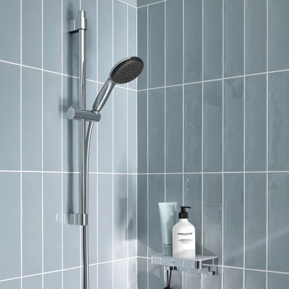Комплект смесителей для ванной комнаты Grohe QuickFix Start Edge ColdStart (цвет - хром) UA202501SE UA202501SE &mdash; фото в Esantehnika