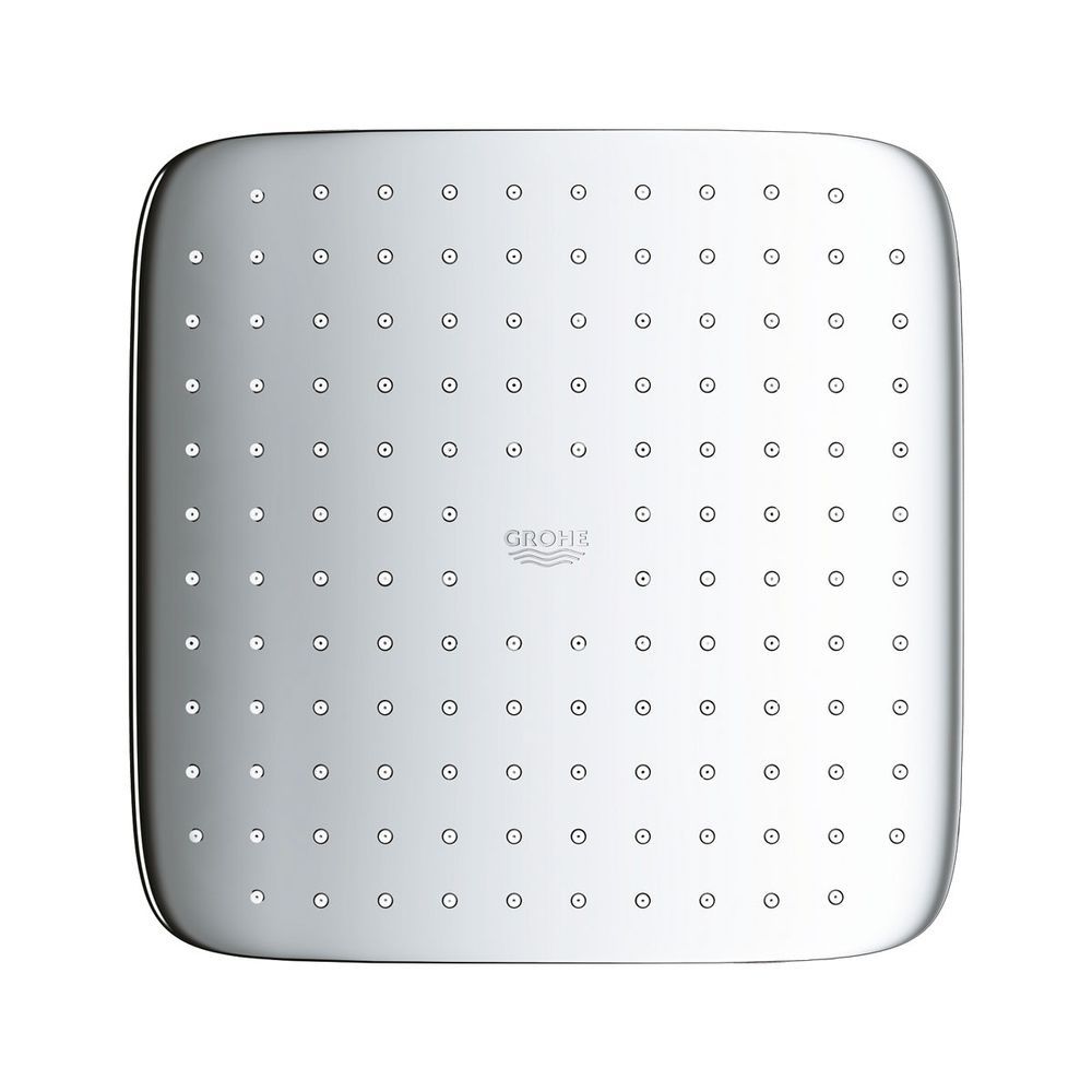 Верхній душ з EcoJoy Grohe QuickFix Vitalio Comfort 250 х 250 мм Cube (колір - хром) 26695000 26695000 &mdash; фото в Esantehnika