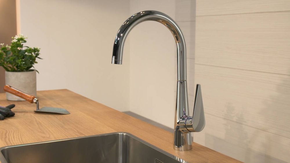 Смеситель для кухни 260, 1jet Hansgrohe Talis M51 (цвет - хром) 72810000 72810000 &mdash; фото в Esantehnika