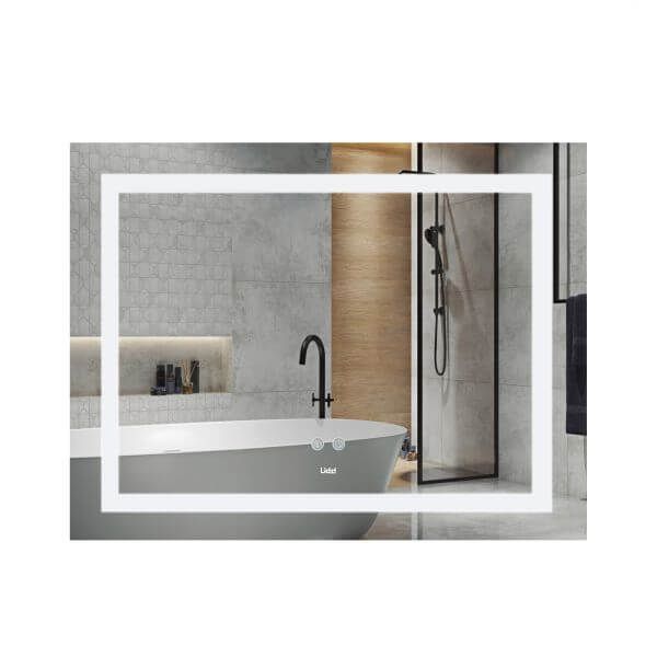 Дзеркало Lidz Kubis 1000х800 (LD78LF61410080) LD78LF61410080 &mdash; фото в Esantehnika
