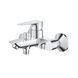 Комплект смесителей для ванной комнаты Grohe QuickFix Start Edge ColdStart (цвет - хром) UA202501SE UA202501SE &mdash; фото в Esantehnika