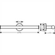 Держатель туалетной бумаги Hansgrohe Logis Universal 41717000 41717000 &mdash; фото в Esantehnika