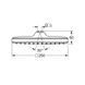Верхній душ з EcoJoy Grohe QuickFix Vitalio Comfort 250 х 250 мм Cube (колір - хром) 26695000 26695000 &mdash; фото в Esantehnika