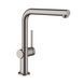 Кухонный смеситель 270 Hansgrohe Talis M54 1jet (цвет - шлифованный чёрный хром) 72840340 72840340 &mdash; фото в Esantehnika