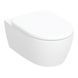 Унітаз підвісний Geberit Smyle Round Rimfree із сидінням Soft Close, білий (503.226.01.1) 503.226.01.1 &mdash; фото в Esantehnika