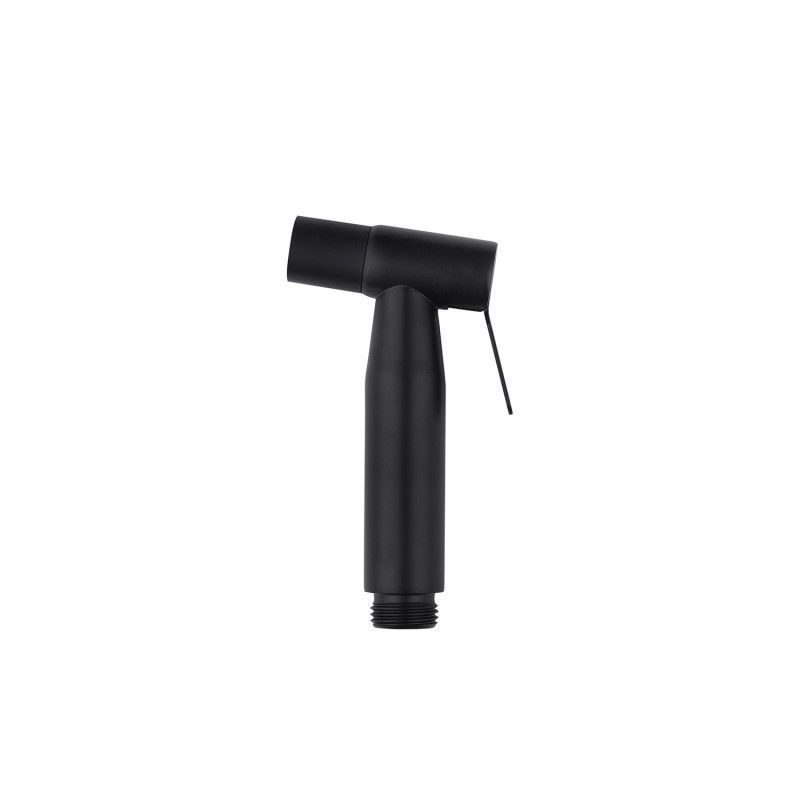 Смеситель скрытого монтажа с гигиеническим душем Kroner KRP Edelstahl Klassisch - SCH053 черный матовый (CV029967) CV029967 &mdash; фото в Esantehnika