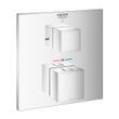 Термостат для ванны/душа на 2 потребителя Grohe Grohtherm Cube (цвет - хром) 24155000