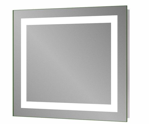 Дзеркало Sanwerk Лава Квадра 70х65 ZL0000160 з LED підсвічуванням ZL0000160 &mdash; фото в Esantehnika