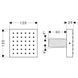 Бічний душ (форсунка) Hansgrohe Axor Shower Collection 28491000 28491000 &mdash; фото в Esantehnika