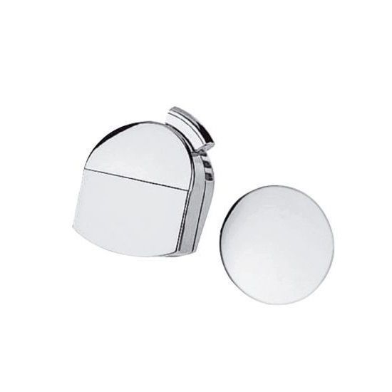 Наружная часть излива для ванны с заглушкой Hansgrohe Exafill (цвет - хром) 58127000 58127000 &mdash; фото в Esantehnika