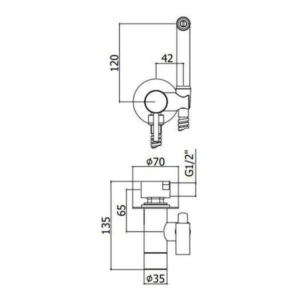 Система инсталляции для унитаза Grohe Rapid SL3в1 + Гигиенический душ со смесителем Paffoni Tweet Round Mix, белый (3884000G+ZDUP110BO) 3884000G+ZDUP110BO &mdash; фото в Esantehnika