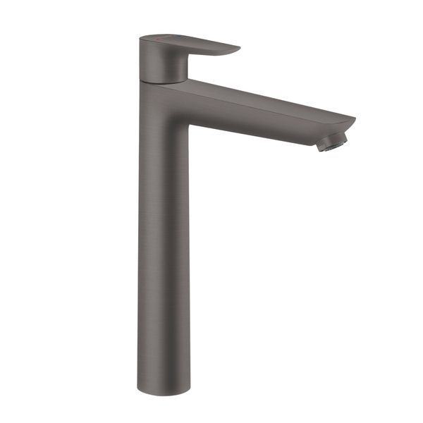 Змішувач для раковини високий Hansgrohe Talis E (колір - чорний шліфований хром), з донним клапаном 71716340 71716340 &mdash; фото в Esantehnika