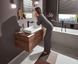 Мыльница подвесная Hansgrohe AddStoris, чёрный матовый/стекло матовое 41746670 41746670 &mdash; фото в Esantehnika