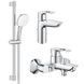 Набір змішувачів для ванни Grohe BauLoop (UA123215M1) UA123215M1 &mdash; фото в Esantehnika