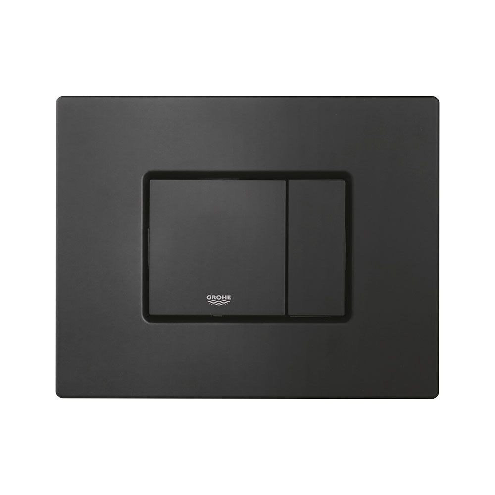 Кнопка смыва Grohe Even (цвет - чёрный матовый) 38966KF0 38966KF0 &mdash; фото в Esantehnika
