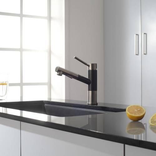 Смеситель для кухни KRAUS Geo Axis KPF-1750SS KPF-1750SS &mdash; фото в Esantehnika
