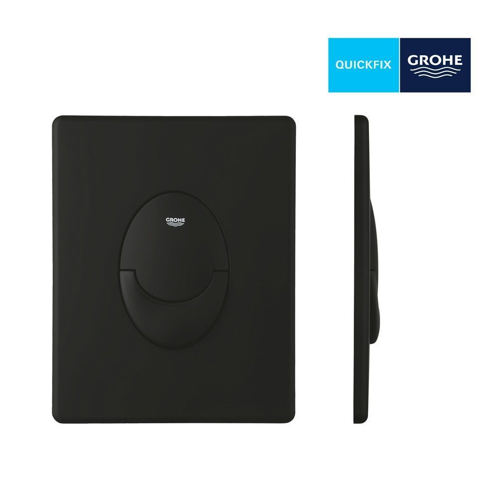 Кнопка смыва Grohe Quickfix Start (цвет - чёрный матовый) 389642430 389642430 &mdash; фото в Esantehnika