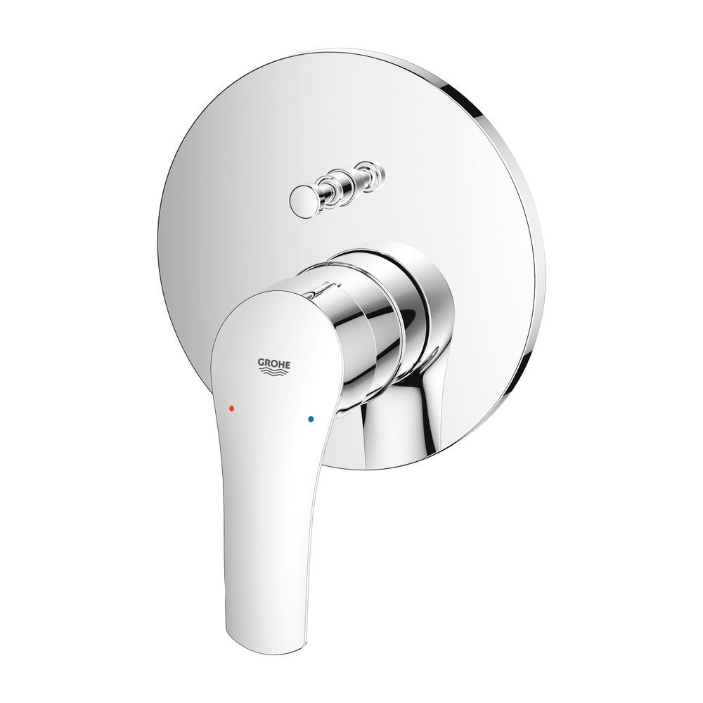 Змішувач для ванни/душу на 2 споживача Grohe Eurosmart New (колір - хром) 24043003 24043003 &mdash; фото в Esantehnika